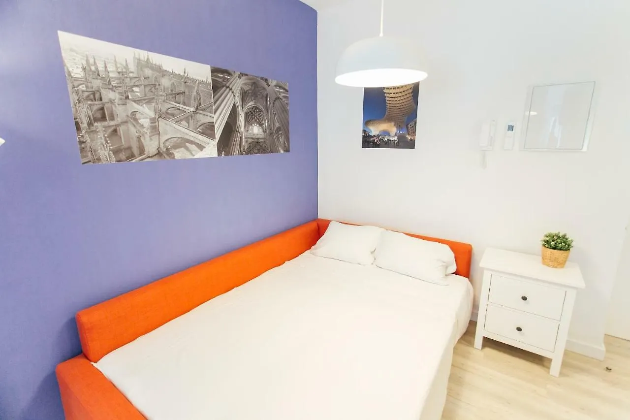 Apartamento Colorful And Diaphanous- 3Bd 1Bth - Peral Sevilla